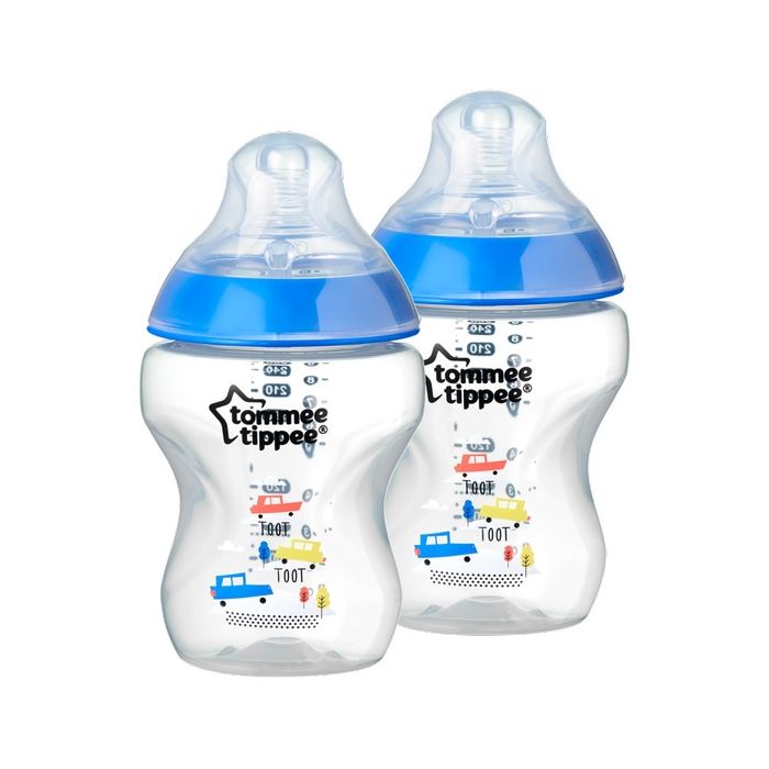 Lutipudelid Tommee Tippee, 0k+ 260ml 2 tk sinine