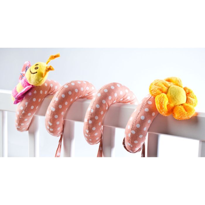 Minkštas žaislas spiralė "Drugelis" 