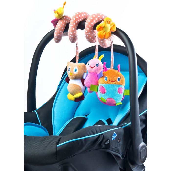 Minkštas žaislas spiralė "Drugelis" 