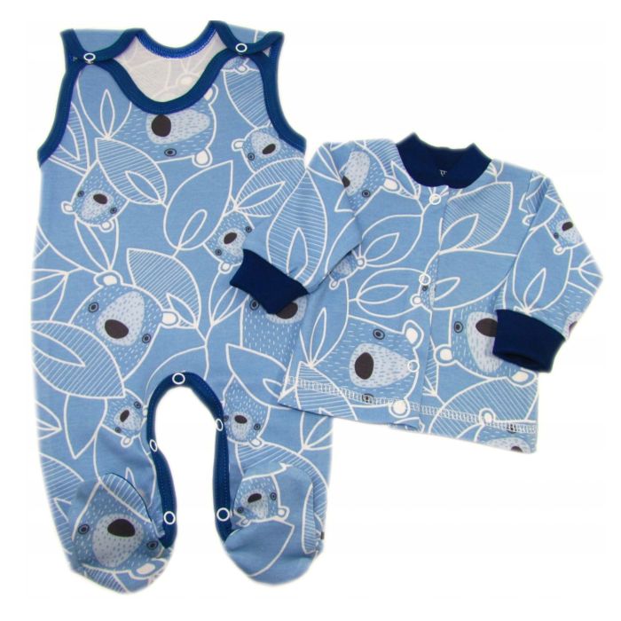 Komplekt vastsündinule 5-e osaline "Grizzly" sinine