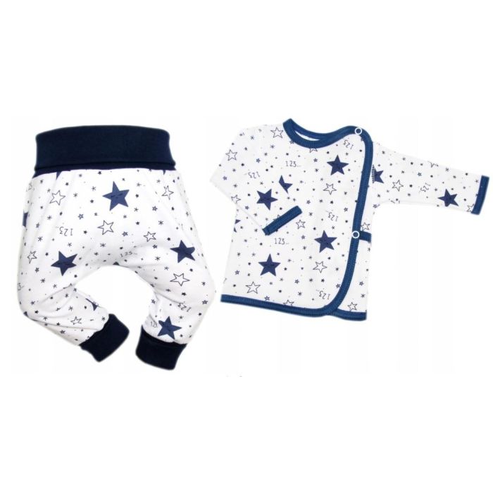 Beebi komplekt 3-e osaline "Navy stars" (ja beebi peapael)