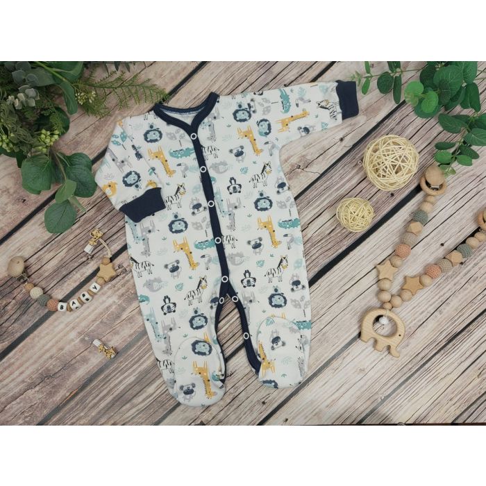 Tudukombe beebile "Animals" navy