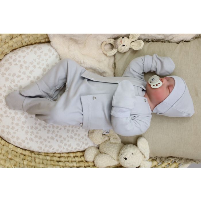 Komplekt vastsündinule 5-e osaline "Blank grey"