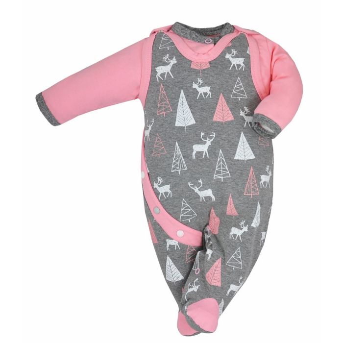 Beebi komplekt 2-e osaline "Hirved" roosa