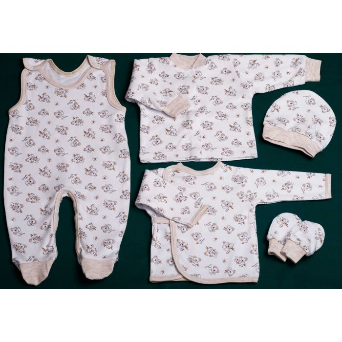 Komplekt vastsündinule 5-e osaline "Koala" 