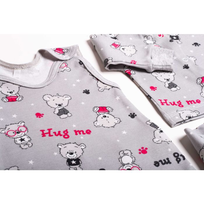 Komplekt vastsündinule 5-e osaline "Hug me" hall