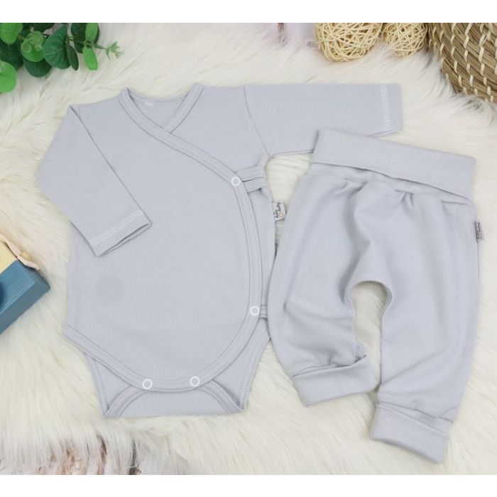 Beebiriided 2 osaline "Blank baggi grey" 