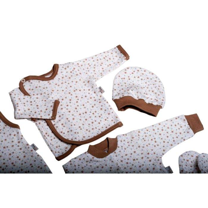 Komplekt vastsündinule 5-e osaline "Floret"