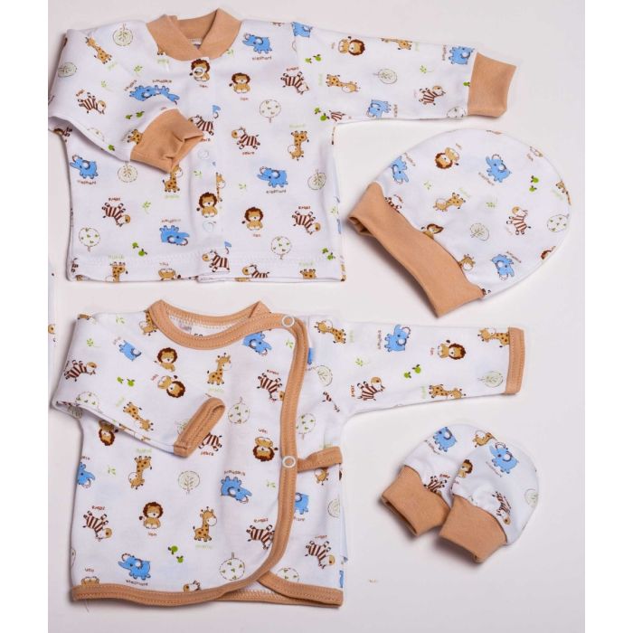 Komplekt vastsündinule 5-e osaline "ZOO" 