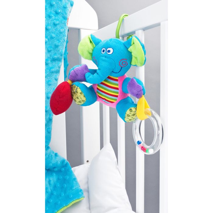 Pehme hariv mänguasi "Elevant" koos värina funktsiooniga