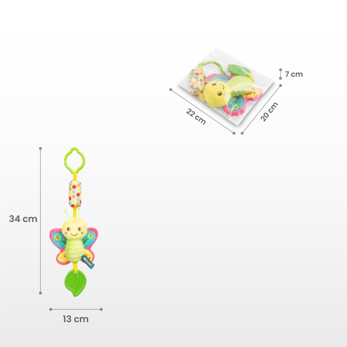 Pehmete mänguasjade "Little butterfly" 