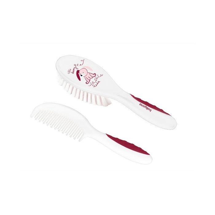 Šepetėlis ir šukos kūdikio plaukams