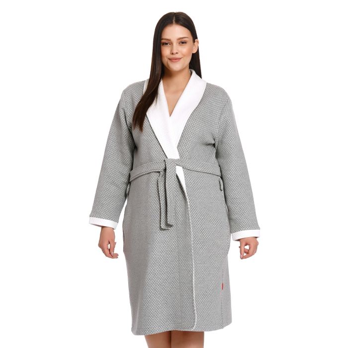 Hommikumantel naistele  "Comfort +" dark grey