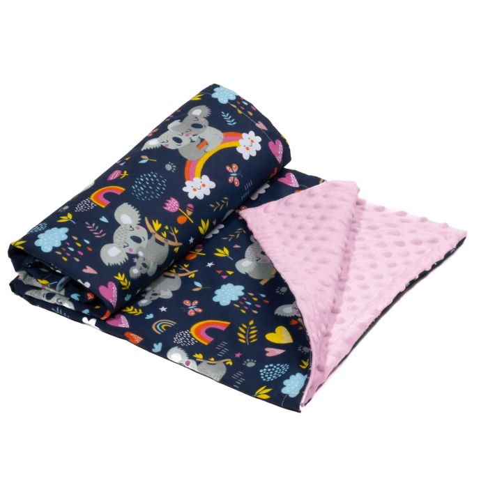 Beebitekk "Koala in Love" 100x75cm roosa