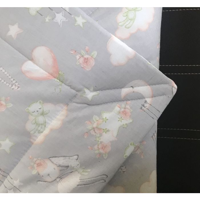 Beebi ümbriktekk "Bunny and Stars"