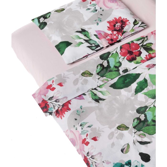 Beebide voodipesu 100x135 "Big flowers" 