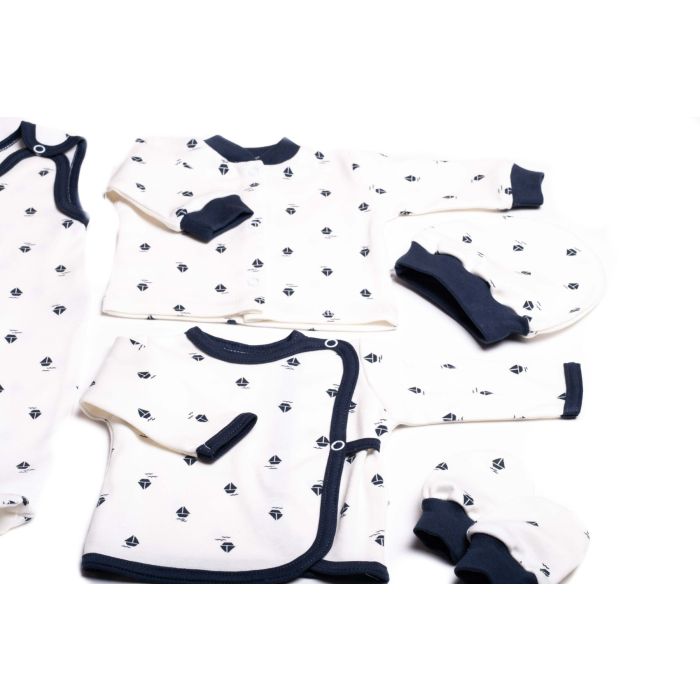 Komplekt vastsündinule 5-e osaline "Marine" 