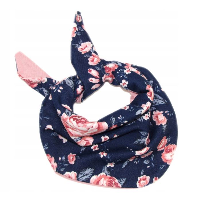 Beebi müts ja sall "Cosy" - navy flora
