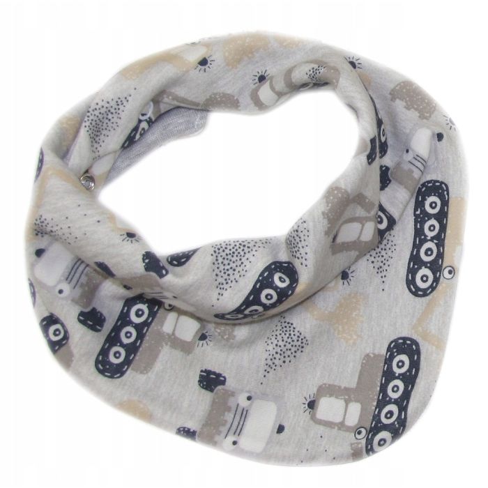 Beebi müts ja sall  "Love" - Grey