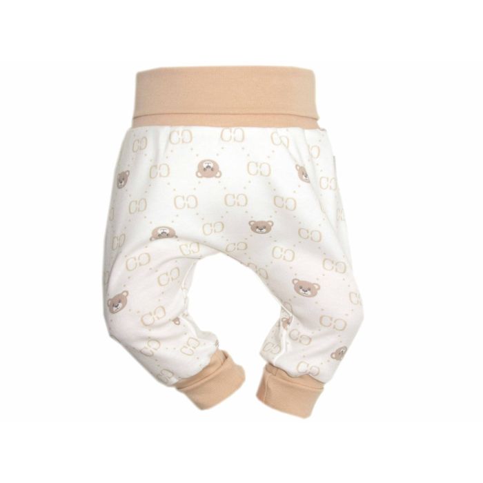 Beebi püksid "Bear glamour beige" valge