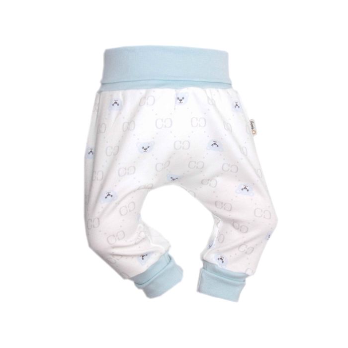 Beebi püksid "Bear glamour mint" valge