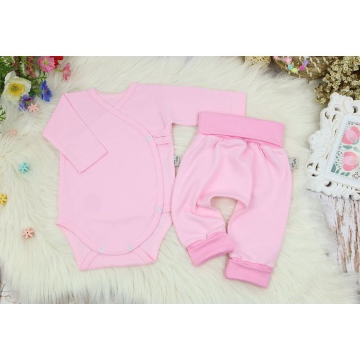 Beebiriided 2 osaline "Blank baggi baby pink" 