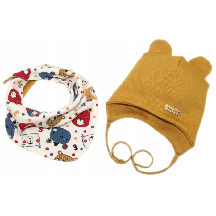 Beebi müts ja sall "Love" - Mustard