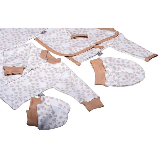 Komplekt vastsündinule 5-e osaline "Roses bloom" 5 dalių 