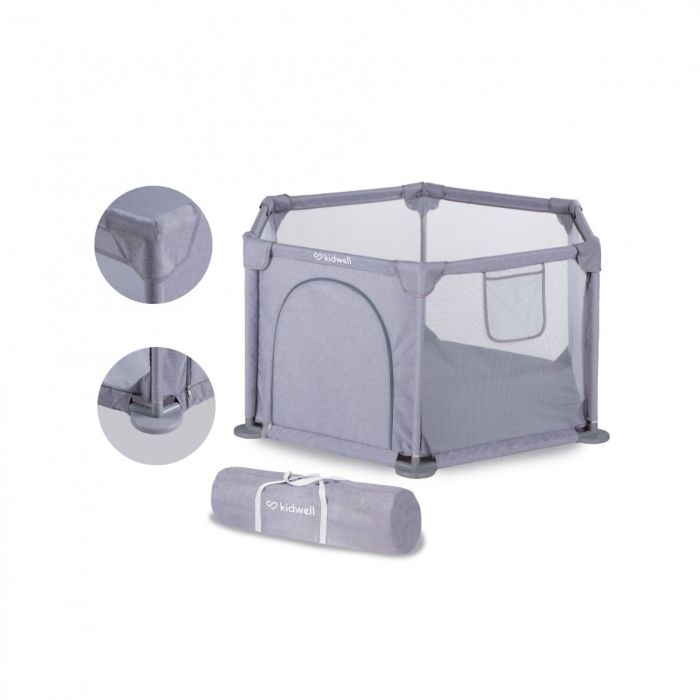 Kidwell  maneež lastele "Fanko" 120x120 cm hall