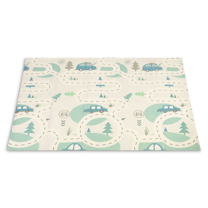 Kahepoolne mängumatt beebidele "ELEPHANTS" 200 x 180 cm