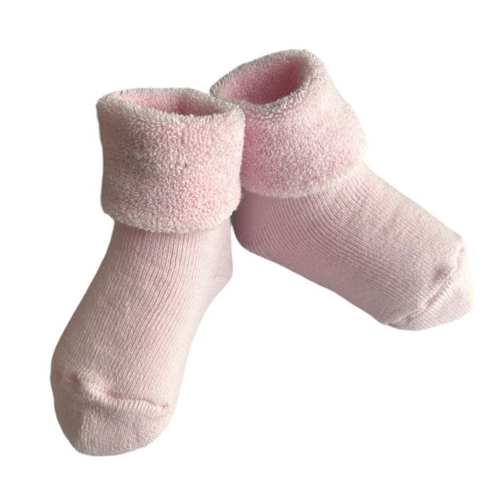 Puuvillased beebisokid Pink