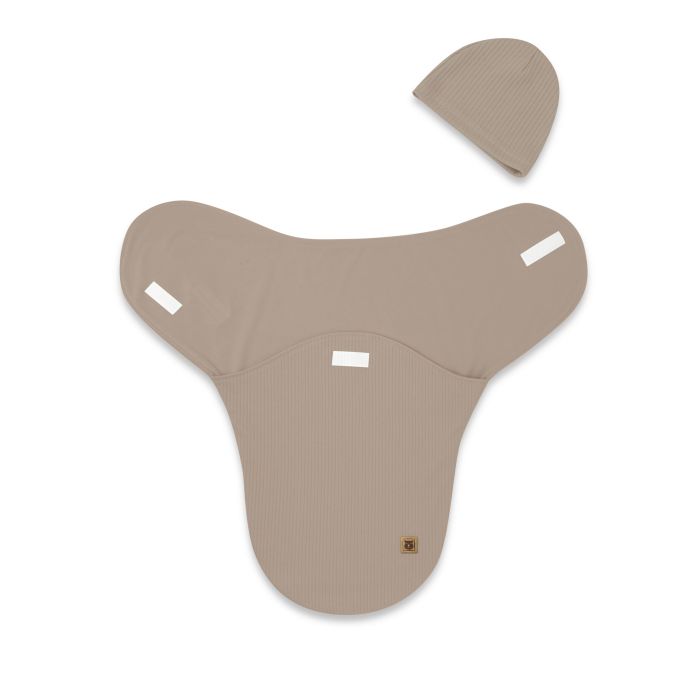 Beebi mähkimiskott "Leo" interlock soft mokka