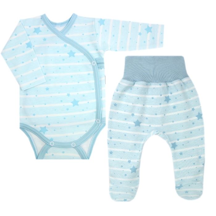 Beebiriided 2 osaline "Galaxy blue"  