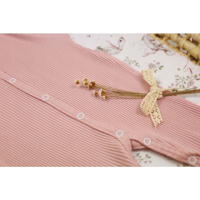 Tudukombe beebile "Lined lux" pale rose