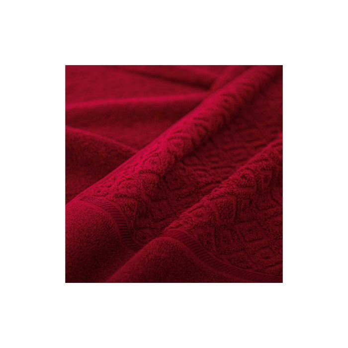 Rätik (Egiptuse puuvill) "Style" burgundia punane