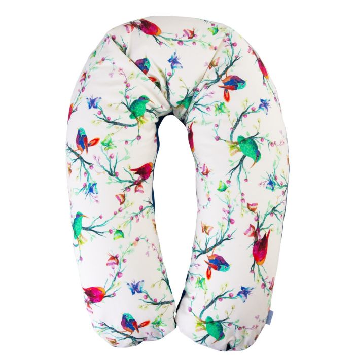 Nuudelpadi - imetamispadi 190cm "Birds" 