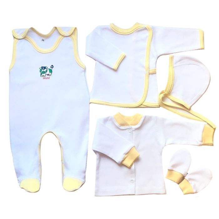 Komplekt vastsündinule 5-e osaline "Mono" 