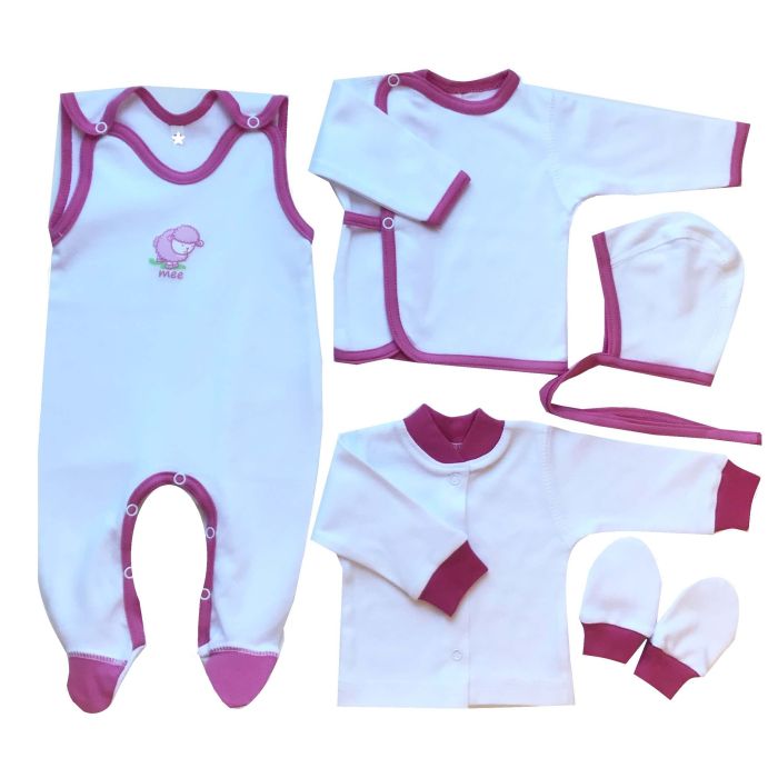 Komplekt vastsündinule 5-e osaline "Mono" 