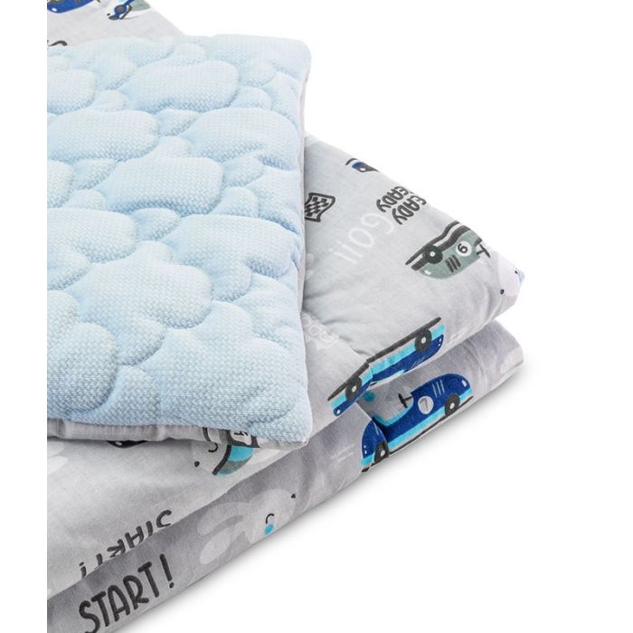 Laste pleed "Velvet Bunny" 100x75cm ja padi 30x35cm hall