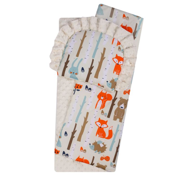 Kahepoolne tekk ja padi komplekt "Panda" 