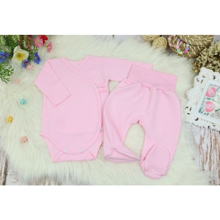 Beebiriided 2 osaline "Blank baby pink" 