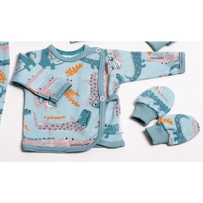 Komplekt vastsündinule 5-e osaline "Croco iceberg" 