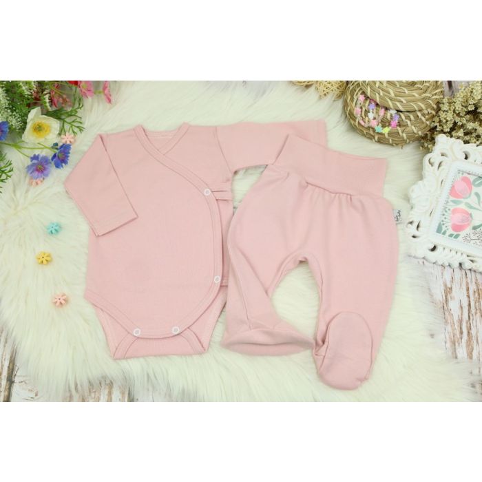 Beebiriided 2 osaline "Blank pale pink" 