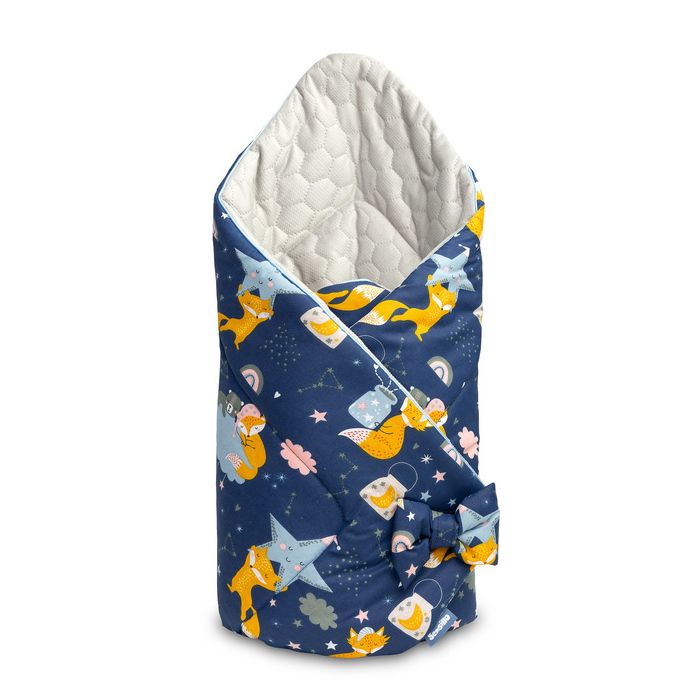 Beebi magamiskott (Kahepoolne) "Foxes", sinine