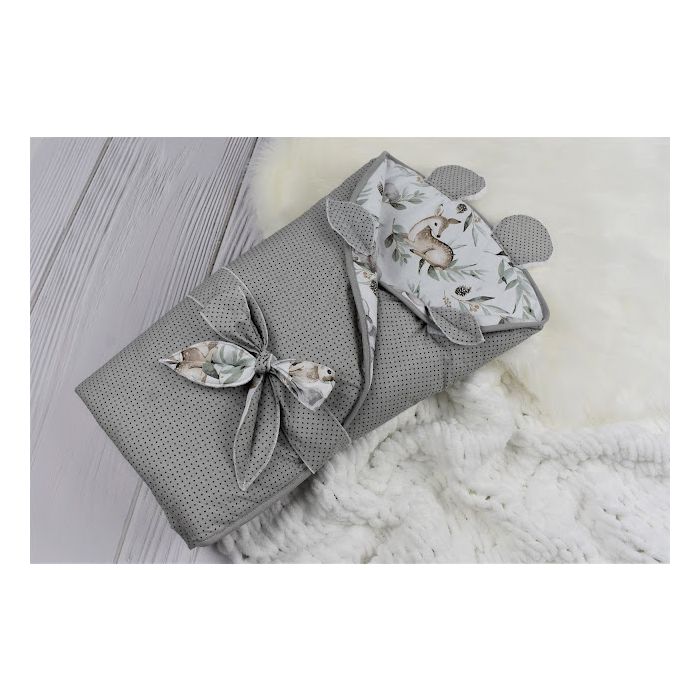  Ümbriktekk - mängumatt beebile  2in1 "Deer" diameeter 88 cm