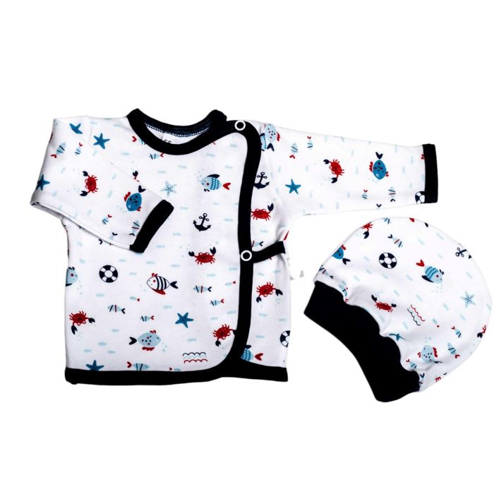 Komplekt vastsündinule 5-e osaline "Crabs navy"