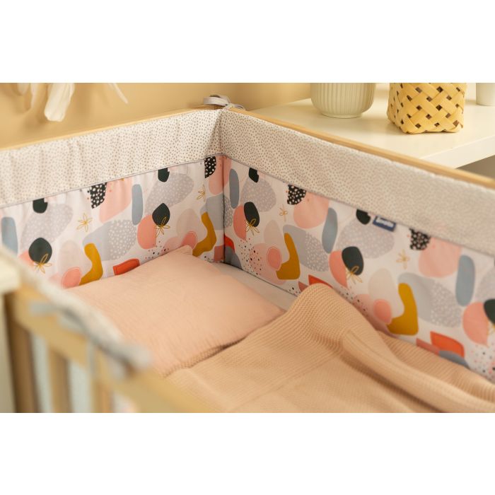 Voodipehmendus beebile 180 cm "Art by dots" 