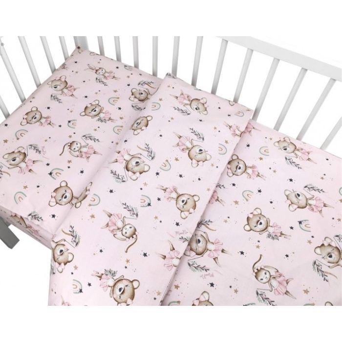 Voodipesu beebidele 135x100 "Little ballerina" 