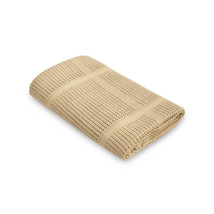 Puuvillane beebitekk "Lulu beige" 95x95 cm 