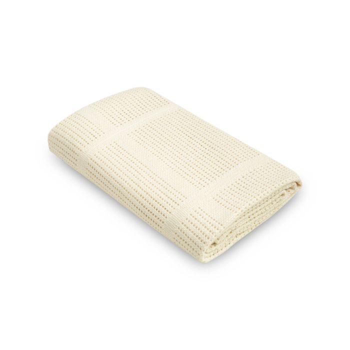 Puuvillane beebitekk "Lulu ecru" 95x95 cm 